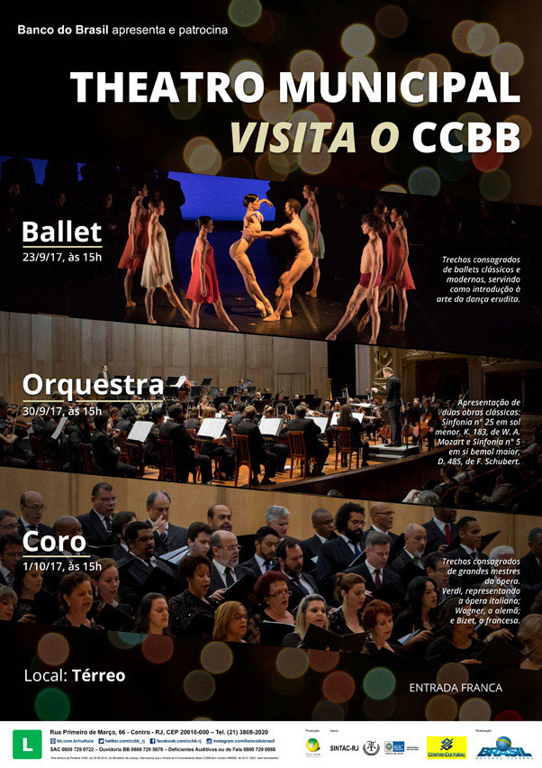 Theatro Municipal visita o CCBB